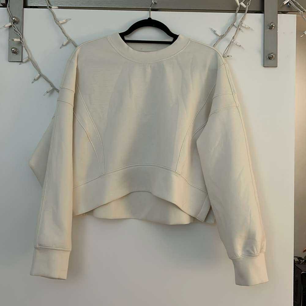 Abercrombie YPB Cream Sweatshirt M